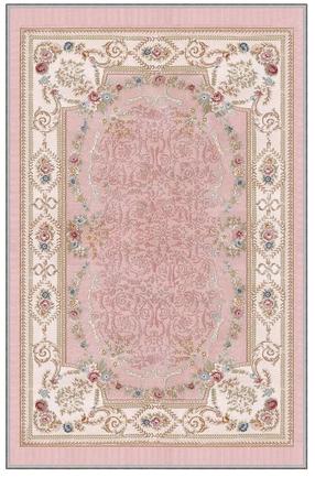 Paklājs iekštelpu Conceptum Hypnose EEXFAB624, brūna krās./rozā krās./daudzkrāsaina, 220 cm x 140 cm