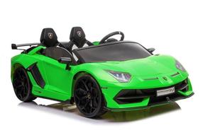 Vaikiškas elektromobilis Lean Toys Lamborghini Aventador SX2028, žalia sp.