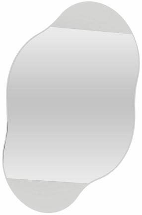 Piekarināms vannas istabas skapis ar spoguli Kalune Design Cloud, balts krās., 13 cm x 60 cm x 75 cm
