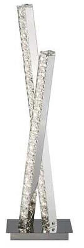 Stalinis šviestuvas Searchlight Clover EU2111CC, LED, 13W, skaidri sp./chromo sp.