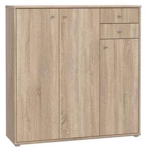 Kumode Forte Tempra 2 T2KK10-D30F, sonoma ozola krās., 85.5 cm x 73.7 cm x 34.8 cm