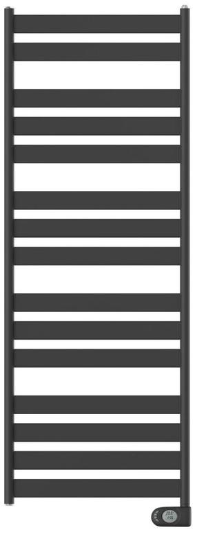 Elektriline rätikuradiator Zehnder, must v., 50 cm x 120 cm, 500 W