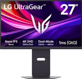 Monitor LG UltraGear 27G850A-B, 27G850A-B, IPS, 240 Hz, 4K UHD, 27"