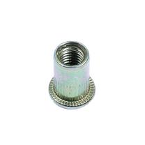 Rievėtos plieninės kniedinės veržlės Haushalt, M6, 8.9 mm x 15.8 mm, 20 vnt.