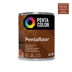 Краска для пола Pentacolor Pentafloor, красно-коричневый цв., 0.9 л