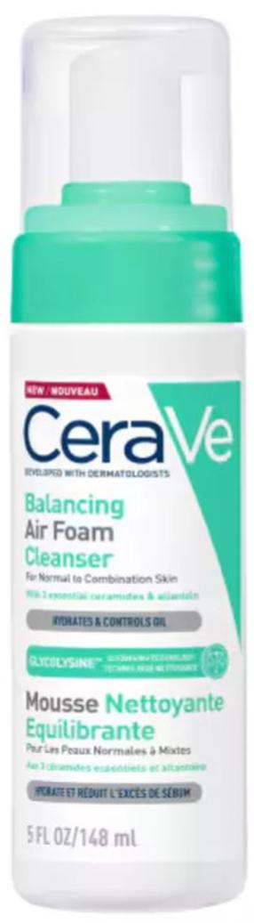 Attīroša sejas puta Cerave Rebalancing Air foam, 148 ml