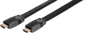 Laidas Vivanco High Speed HDMI Cable / Ethernet 47105 HDMI male, HDMI male, 5 m, juoda sp.