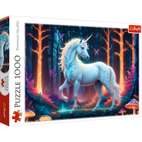 Dėlionė Trefl Mystical Unicorn, 48 cm x 68.3 cm, 1000 vnt., įvairių spalvų