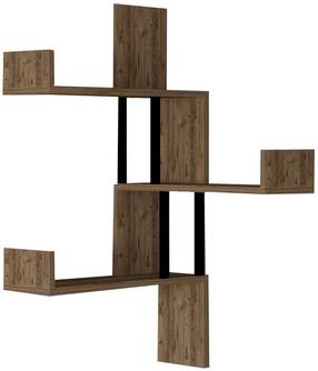 Sieninė lentyna Kalune Design Bombe 495SSE1153, pušies sp, 60 cm x 20 cm x 105 cm