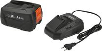 Akumuliatoriaus ir įkroviklio komplektas Gardena P4A PBA18V/72, 18 V, li-ion, 4000 mAh