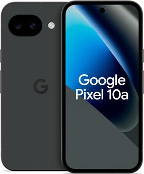Mobilais telefons Google Pixel 10a 5G, 256 GB, obsidian krās.
