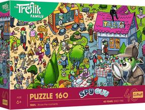 Dėlionė Trefl The Treflik Family 40052, 27.5 cm x 41 cm, 160 vnt., įvairių spalvų