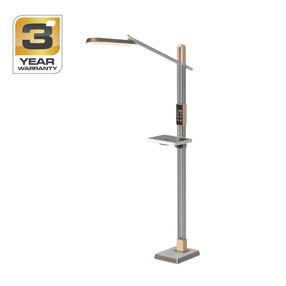 Põrandalamp Standart Tray BL-1913-C, 12 W, LED, kuldne v./šampanja v.
