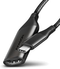 Adapteris Axagon USB-C - HDMI RVC-HI2M USB-C male, HDMI female, 0.25 m, melna krās.