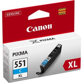 Tintes printera kasetne Canon CLI-551X, zila krās., 11 ml