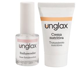 Nagu lakas komplekts, nagiem un kutikulām Unglax Nail Experts Intensive Strengthening Treatment, 25 ml, 2 gab.