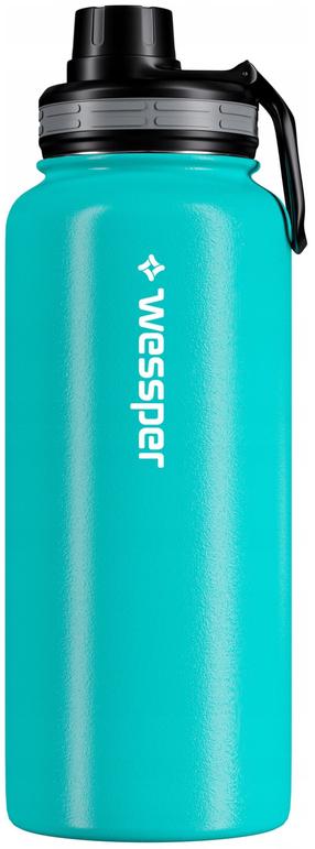 Бутылка-термос Wessper ActiveMax Steeline, 1 л, зеленый цв.