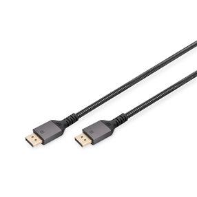 Kabelis Digitus DB-340201-030-S Displayport, Displayport, 1 m, melna krās.
