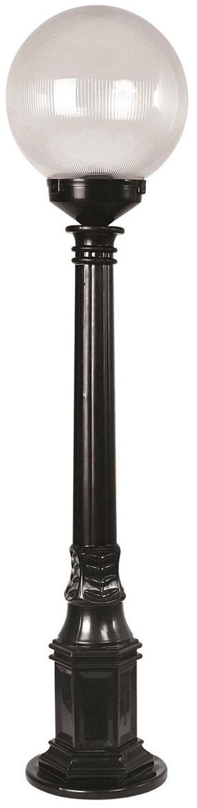 Brīvi stāvošs āra gaismeklis Opviq BSU-68160-BSY-M4-B, 60W, E27, IP65, melna krās., 25 cm x 90 cm