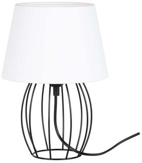 Laualambid Merano, E27, 25W, valge v./must v.