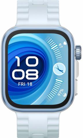 Умные часы Huawei Watch Fit 4 Pro Seiya-B29F, серебристый цв./голубой цв.