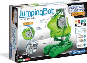 Interaktīvs robots Clementoni Jumpung Bot, zaļa krās.