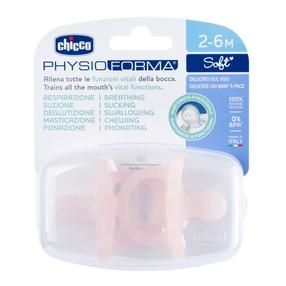 Luttide komplekt Chicco Physio Soft, 2 kuud, roosa v.