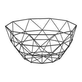 Krepšelis Ambition Decor, 27 cm x 13 cm, 27 cm, Ø 27 cm, Juoda sp.