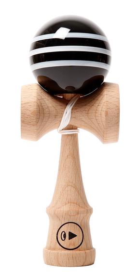 Кендама Krom Kendama Play Pro II Triple Stripes, черный цв.