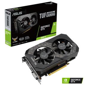 Видеокарта Asus GeForce GTX 1660 Ti TUF-GTX1660TI-O6G-EVO-GAMING, 6 ГБ, GDDR6