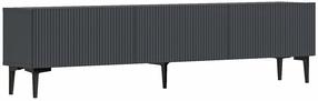 Televizoriaus spintelė Kalune Design Oscar, antracito sp., 31.4 cm x 180 cm x 45 cm