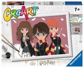 Glezna pēc numuriem Ravensburger CreArt Harry Potter Magic Tree, daudzkrāsaina