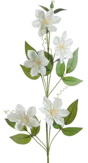 Dirbtinė gėlė Natu 393, kreminė sp., 85 cm