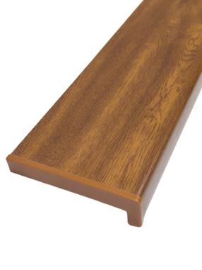 Palodze PVC LP ar uzgali, 25 x 130 cm, zelta ozola krās.