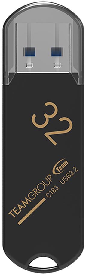USB mälupulk Team Group C183, must v., 32 GB