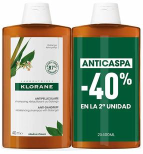 Шампунь, набор Klorane Anti-Dandruff, 400 мл