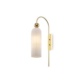 Lampa sienas Maytoni Antic MOD302WL-01W, E14, 1 x 40 W, balta krās./ziloņkaula krās. / zelta krās.