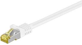 Laidas Goobay SFTP m.Cat7 Patch RJ-45, RJ-45, 7.5 m, balta sp.