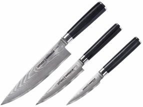 Virtuves nažu komplekts Samura Damascus, 3 gab.