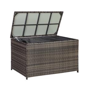 Dārza glabāšanas kaste Home4you Wicker, 102 l, 52 cm x 122 cm x 62 cm
