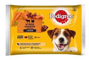 Märg koeratoit Pedigree, lambaliha/veiseliha/kalkun, 0.4 kg