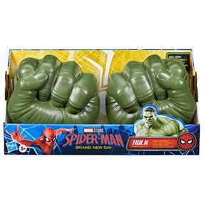 Набор для ролевых игр, кулаки Hasbro Spiderman Hulk, зеленый цв.