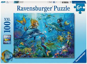 Пазл Ravensburger Underwater Adventure, 36 см x 49 см, 100 шт., многоцветный