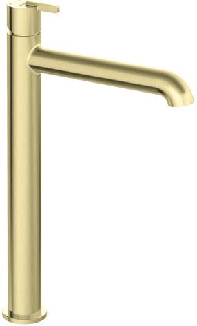 Смеситель для раковины Deante Silia Tall, золотой цв.