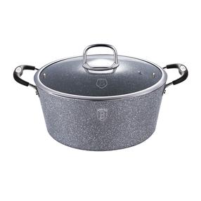 Kастрюля Berlinger Haus Stone Touch Line BH/1153N, Ø28 см, 6.1 л, серый цв.