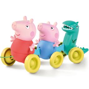 Игрушечный поезд Tomy Peppa Pig Pull Along, многоцветный