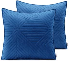 Pagalvės užvalkalas Restilo Softa, mėlyna/žydra, 45 cm x 45 cm