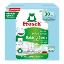 Tabletes trauku mazgājamajai mašīnai Frosch Baking Soda, 30 gab.