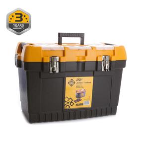 Įrankių dėžė Forte Tools JMT-22, 56.4 cm x 31 cm x 38.8 cm, juoda sp./geltona sp.