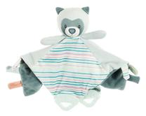 Migdukas, meškiukas Smiki Teether Blanket Bear, pilka sp.
